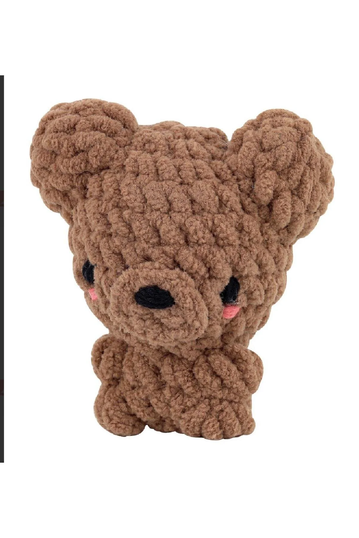 KOLAY ÖRGÜ KADİFE MİNİ AMİGURUMİ KİTİ BILLY THE BEAR