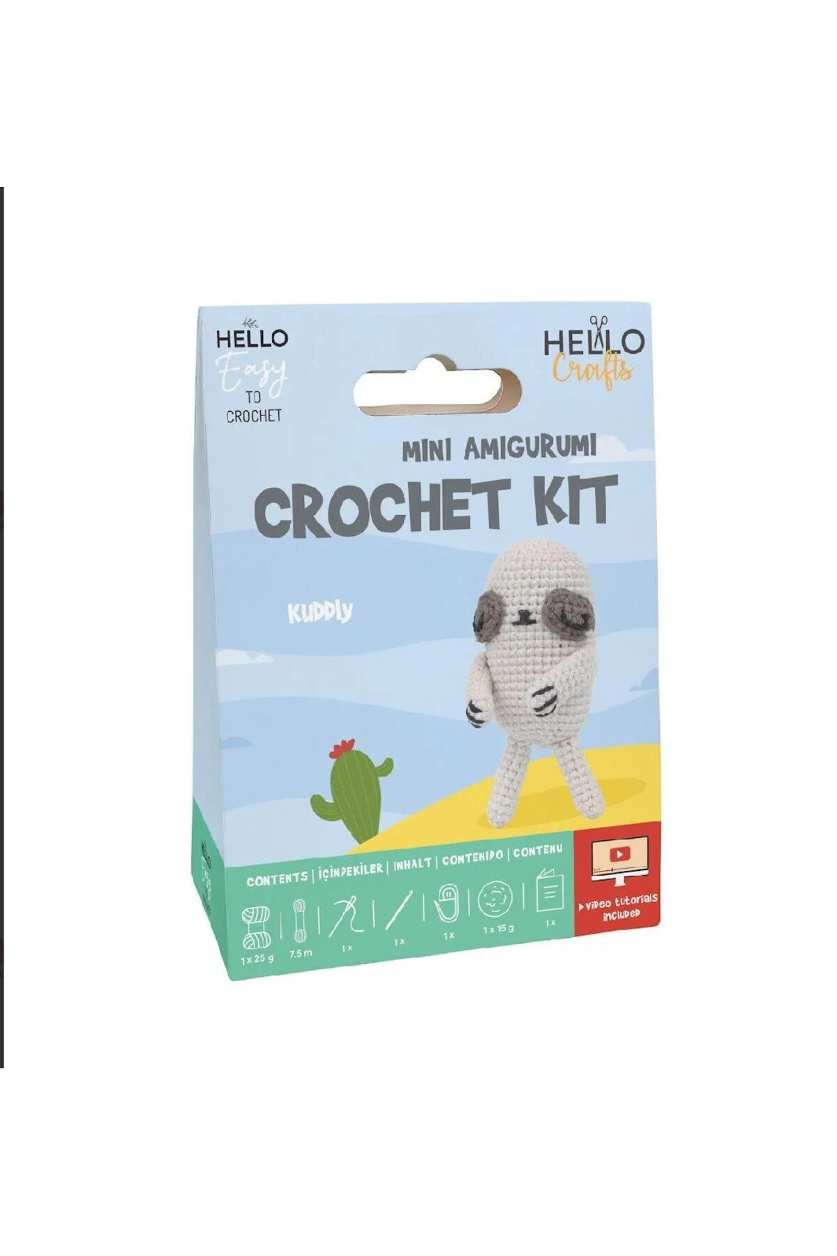 Mini Amigurumi Kiti Kuddly (videolu Anlatım)