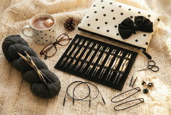 KNITPRO CHERIE Anneler Günü Seti - Normal Uçlu (13 CM)