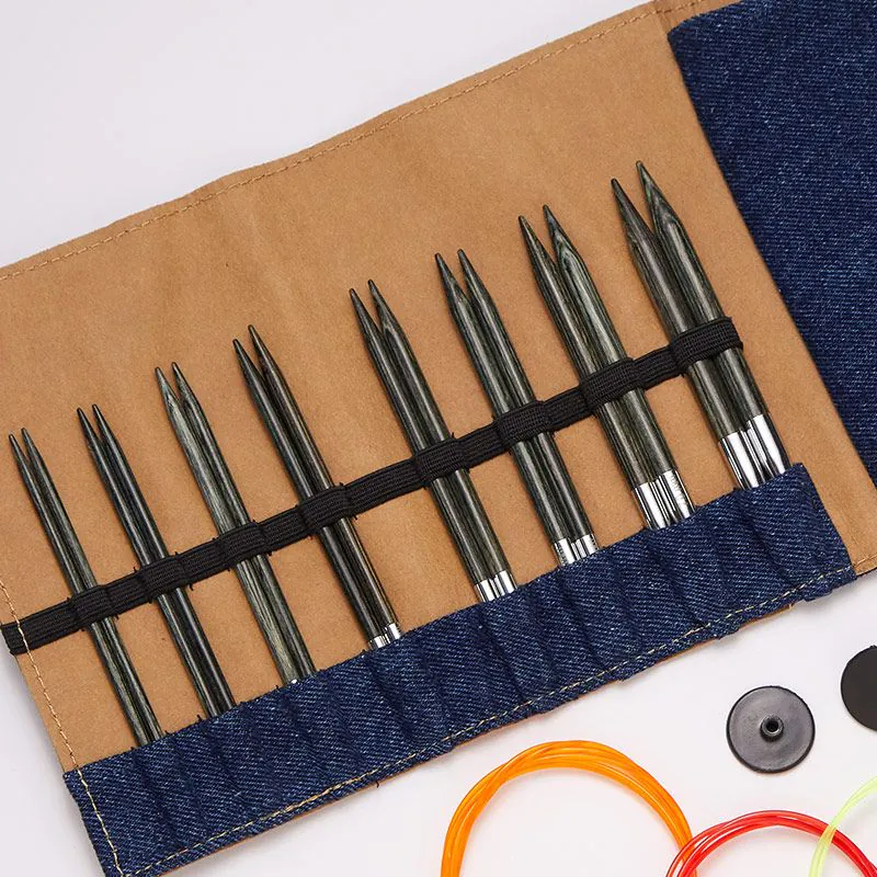 KnitPro Indigo Wood Set (13cm)