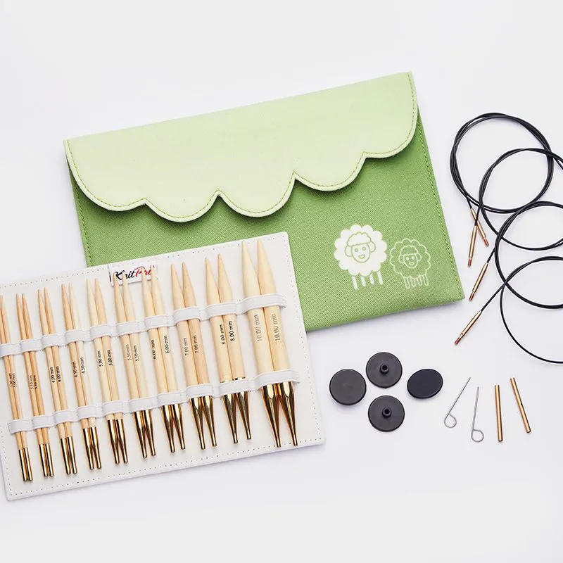 KnitPro Bamboo Delux Set (13cm)