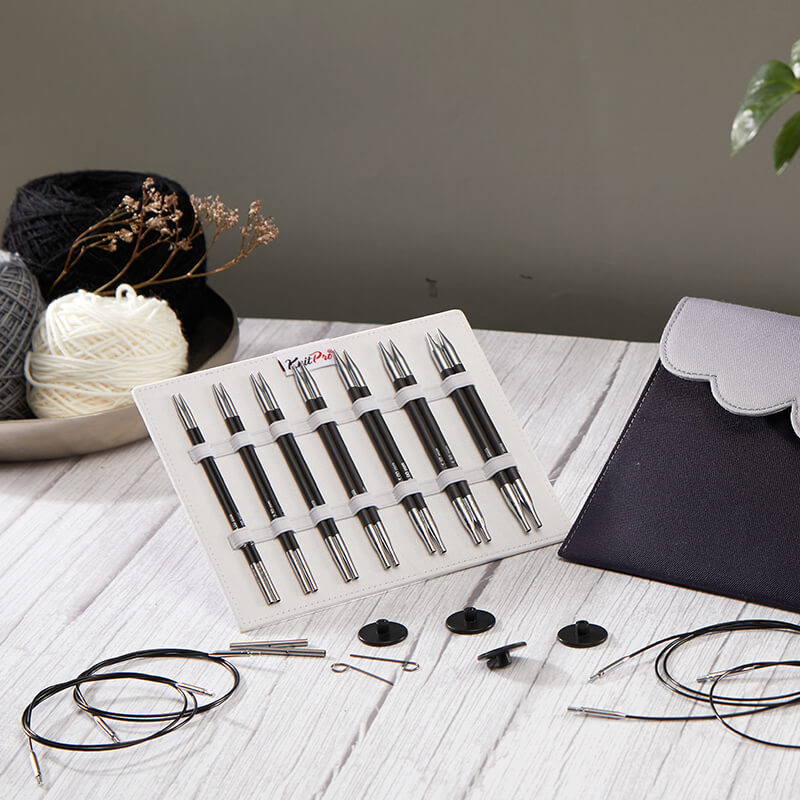 KnitPro Karbonz Midi Set (13cm)