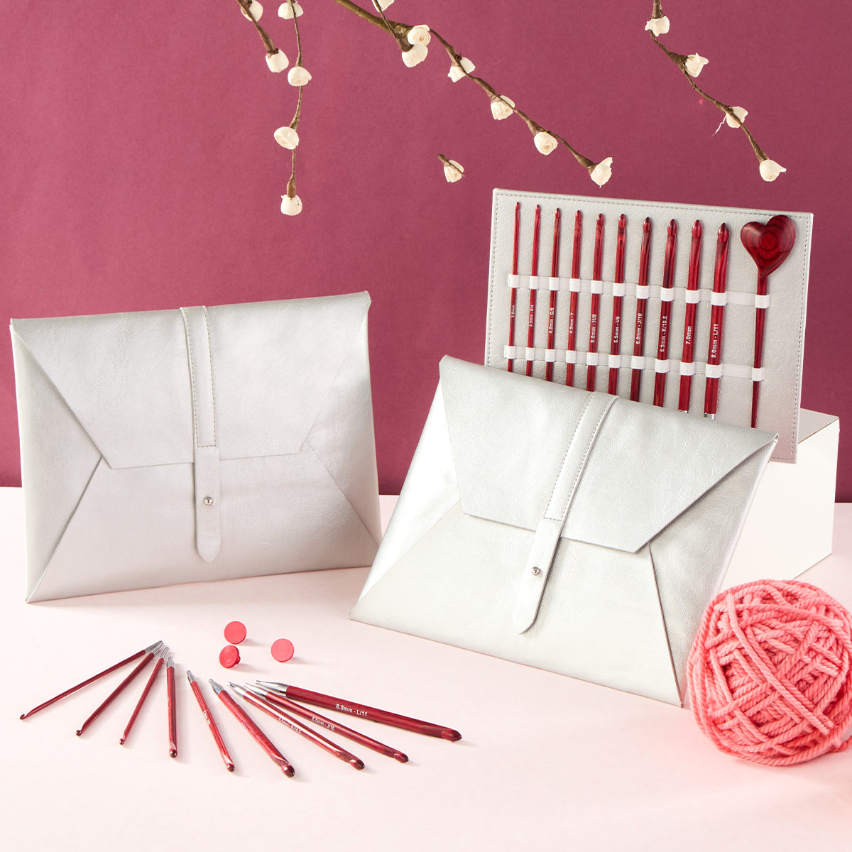 KnitPro Amore Tunus Misinalı Tığ Seti (13cm)
