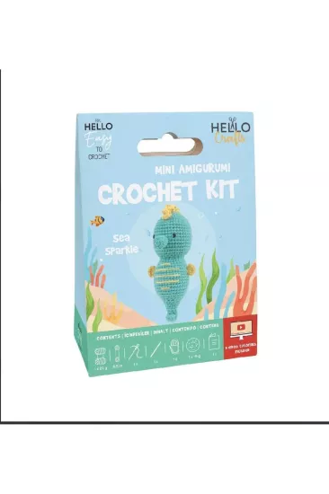 Mini Amigurumi Kiti Deniz Atı (videolu Anlatım)