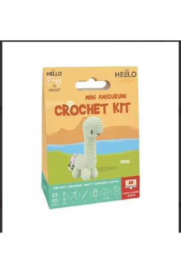 Mini Amigurumi Kiti DINO (videolu Anlatım)