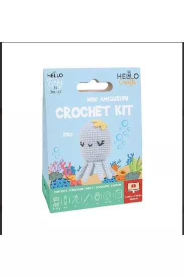 Mini Amigurumi Kiti INKY (videolu Anlatım)