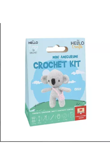 Mini Amigurumi Kiti OZZY (videolu Anlatım)