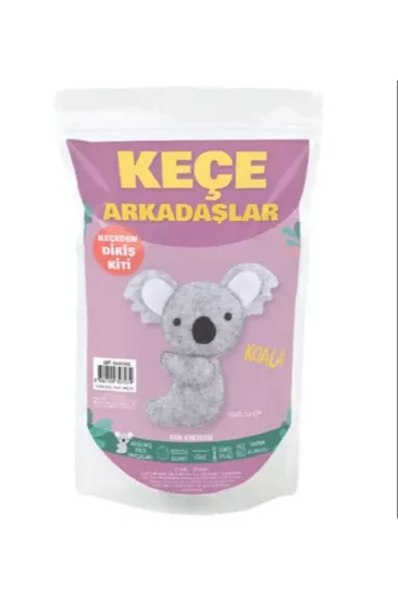 KEÇEDEN OYUNCAK  YAPIM KİTİ ’’KOALA’’  14 cm