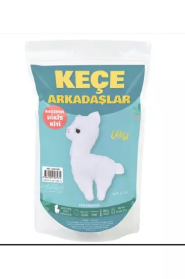 KEÇEDEN OYUNCAK  YAPIM KİTİ ’’LAMA’’  14 cm
