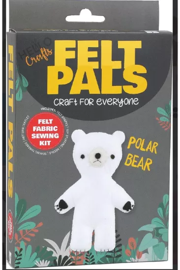 KEÇEDEN OYUNCAK YAPIM KİTİ POLAR BEAR