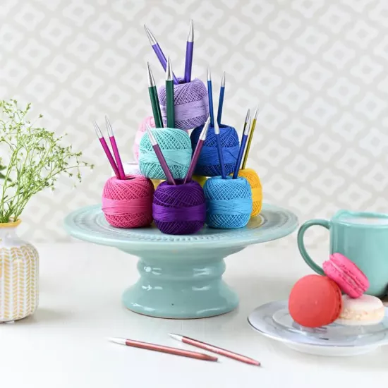KnitPro Zing Kısa Şiş Ucu (10cm)