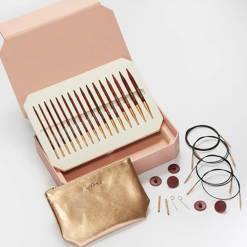 KnitPro Symfonie Rose Misinalı Şiş Set