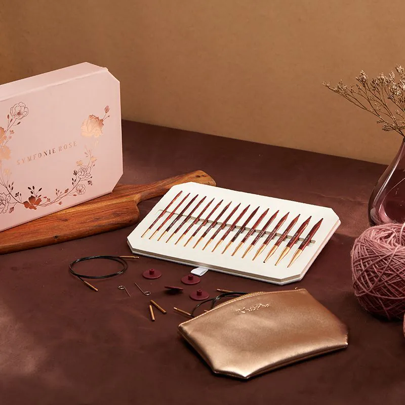 KnitPro Symfonie Rose Misinalı Şiş Set