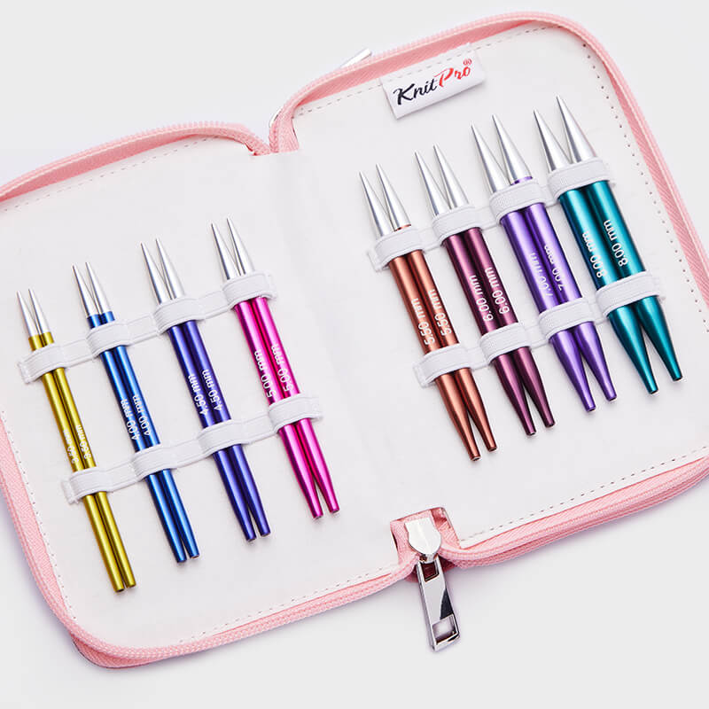 KnitPro Zing Delux Kısa Şiş Seti - SEYMATABUR