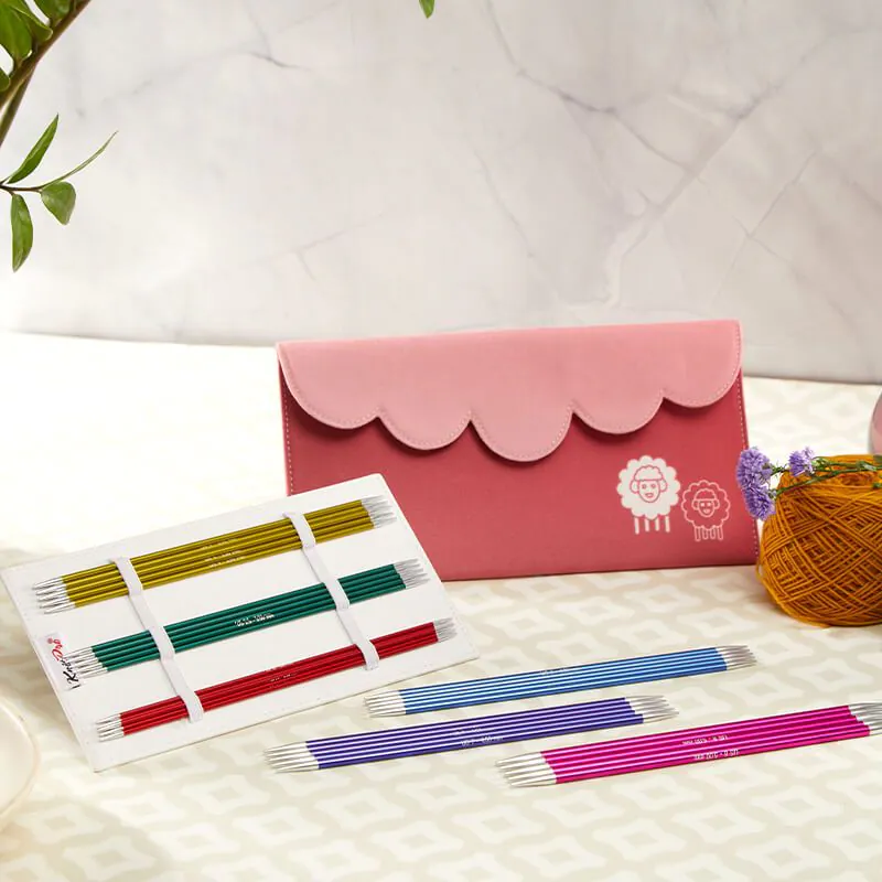 KnitPro Zing Starter Çorap Şiş Set (20cm)